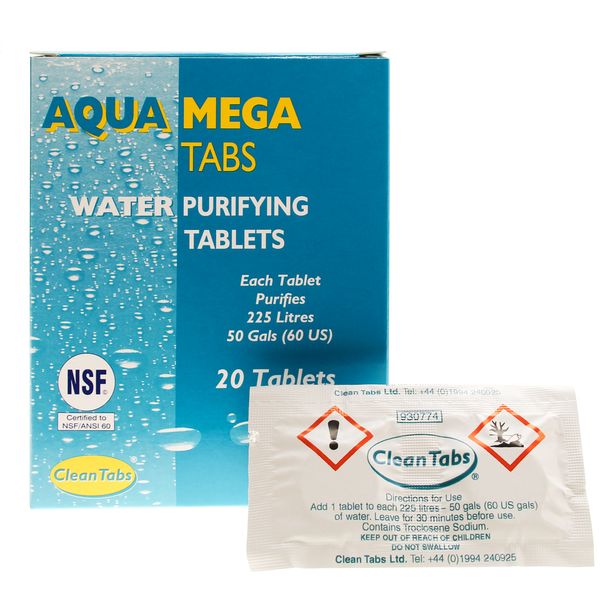 Clean Tabs Aqua Clean Mega Tabs (20 Pack) Cleaning JB Marine Sales
