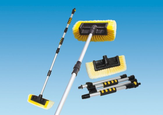 Boat Water Flow Through Deck Brush Cleaning JB Marine Sales