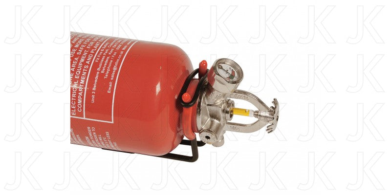 Automatic ABC Powder Fire Extinguisher 2KG Safety JB Marine Sales