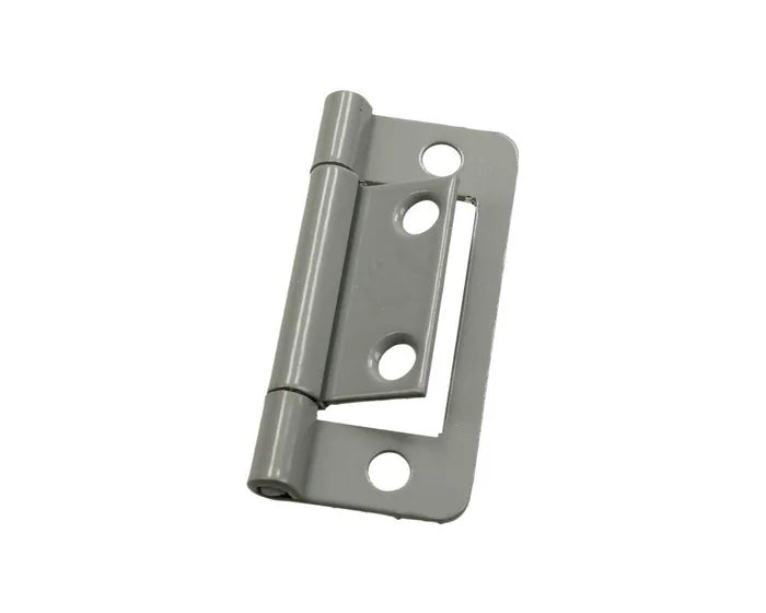 Zinc Plated Flush Hinge (Mid Grey) Fixtures and Fittings JB Marine Sales