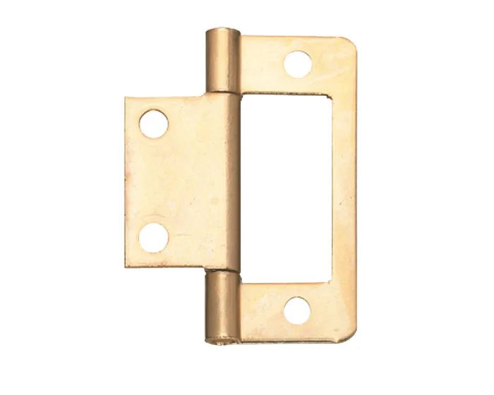 Zinc Plated Flush Hinge (Mid Grey) Fixtures and Fittings JB Marine Sales