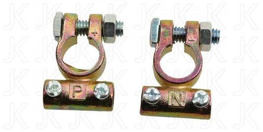 Brass Battery Terminals (Pair) Fixtures and Fittings JB Marine Sales
