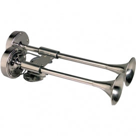Deluxe Shorty Dual Trumpet Horn 16" Fixtures and Fittings JB Marine Sales