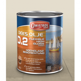 Owatrol Deks Olje D2 High Gloss Finish Coat (1lt) Paint JB Marine Sales