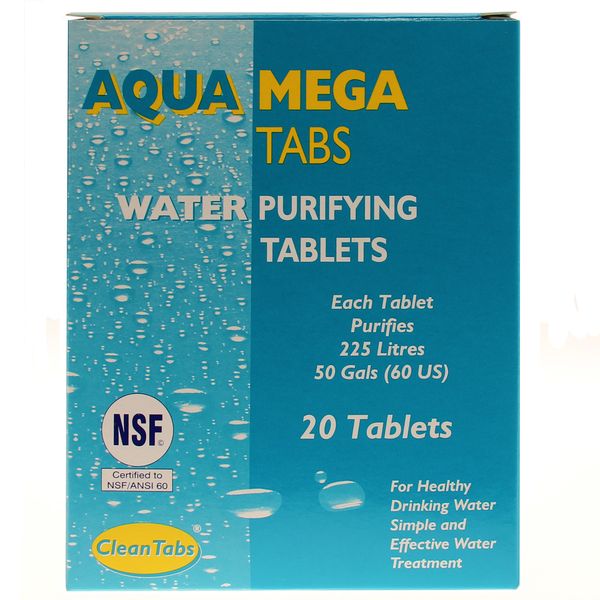 Clean Tabs Aqua Clean Mega Tabs (20 Pack) Cleaning JB Marine Sales