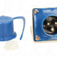 Mains Angled Inlet Surfaced Mounted Hook Up Adaptor (240v/16a) Electrical JB Marine Sales