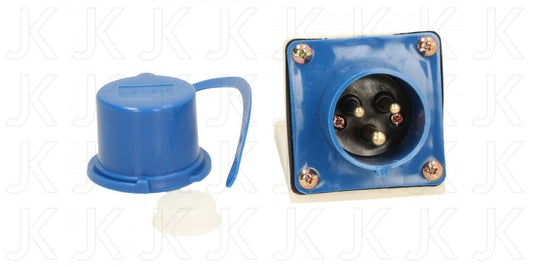Mains Angled Inlet Surfaced Mounted Hook Up Adaptor (240v/16a) Electrical JB Marine Sales