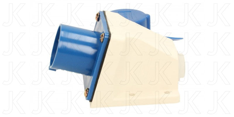 Mains Angled Inlet Surfaced Mounted Hook Up Adaptor (240v/16a) Electrical JB Marine Sales