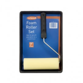 Lynwoood Roller with Foam sleeve set 7" Paint JB Marine Sales