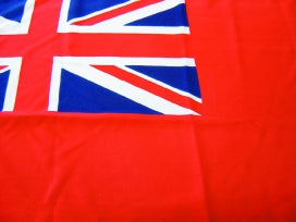 Red Ensign 1/2 Yard (45x23cm) Printed Fixtures and Fittings JB Marine Sales