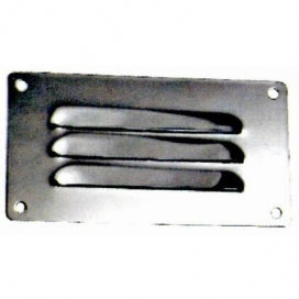 Stainless Steel Louvered Vent 127x66mm