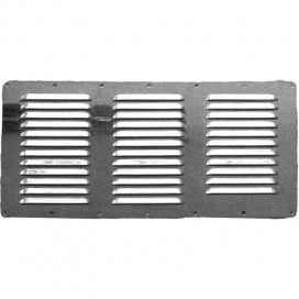 Stainless Steel Louvered Vent 360x185mm