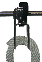 Stainless Steel Rope Holder - Rail Mounted Mooring Lines JB Marine Sales